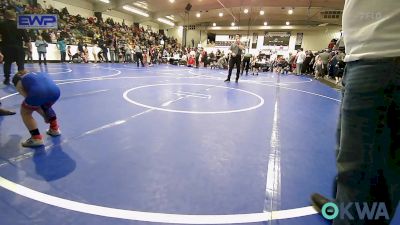 46 lbs Rr Rnd 2 - Roman Hicks, R.A.W. vs Wesley Garza, Sperry Wrestling Club