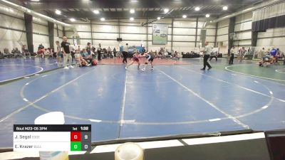 109 lbs Rr Rnd 5 - Jordan Segal, Edge Red vs Ethan Krazer, Bull Trained