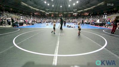 37 lbs Quarterfinal - Piper Norrell, Tuttle Wrestling vs Charlotte Beeman, Broken Arrow Wrestling Club