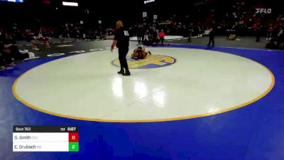 145 lbs Consi Of 16 #1 - Gavin Smith, Chico (NS) vs Ethan Grubach, Birmingham (LA)