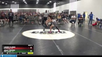 60 lbs Round 3 (8 Team) - Geno Crooks, West Virginia vs Javier Flores, Olympia (NY)
