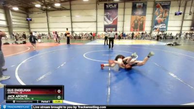 76 lbs Rd# 9- 2:15pm Saturday Final Pool - Gus Engelman, Scorpions vs Jack Aponte, NCWAY National Team