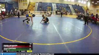 120 lbs Round 3 (8 Team) - Evan Martinez, Attack vs Pedro Sifuentes, Elite Athletic Club