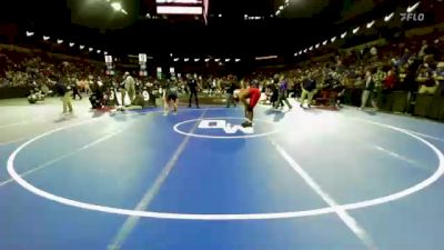 195 lbs Consi Of 16 #1 - Treyvon Aubry, Skyline (OS) vs Hunter Hillier, Pleasant Grove (SJ)