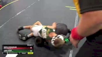 49 lbs Round 5 (6 Team) - Liam King, Missouri Gold vs Zeth Dykhouse, Mat Monsters