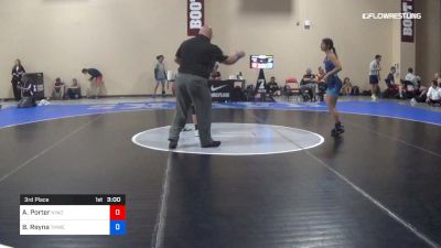 62 kg 3rd Place - Alexis Porter, NYAC vs Brenda Reyna, TMWC