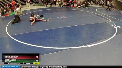 53 lbs Cons. Round 4 - Jett Lasike, WESTLAKE vs Nakai Austin, Cimarron Bad Boys