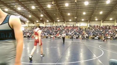 123 lbs Cons. Round 2 - Logan Allen, Farmington vs Jonah Brunson, Logan