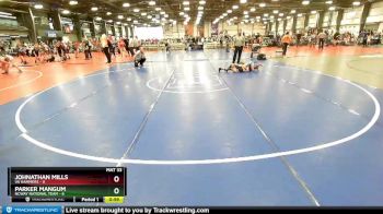 52 lbs Rd# 7- 10:45am Saturday Final Pool - Parker Mangum, NCWAY National Team vs Johnathan Mills, VA Hammers