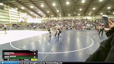 101 lbs Cons. Round 4 - Bode Bishop, Wasatch vs Gavin Ball, Riverton