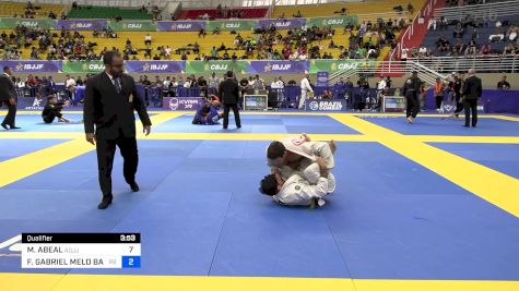 MARTIN ABEAL vs FRANCISCO GABRIEL MELO BARBOSA 2024 Brasileiro Jiu-Jitsu IBJJF