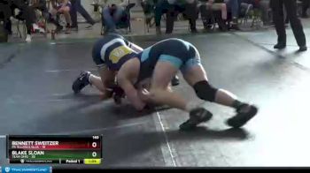 140 lbs Round 3 (6 Team) - Bennett Sweitzer, PA Alliance Blue vs Blake Sloan, Team Ohio