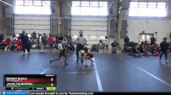 48 lbs Round 5 (8 Team) - Bradey Bleich, Mat Assassins vs Javon Haliburton, 84 Athletes