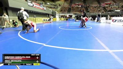 125 lbs Cons. Round 4 - Agbayani Candolita-Murillo, Delano Diablos Wrestling vs Neko Archuleta, California