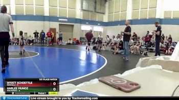 49 lbs Placement (4 Team) - Wyatt Schoettle, Roncalli vs Harlee Munoz, Mishawaka