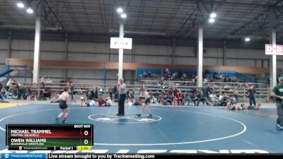 74 lbs Round 4 - Owen Williams, Bonneville Wrestling vs Michael Trammel, Fighting Squirrels