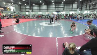 95 lbs Round 2 (6 Team) - Parker Welch, FCA WRESTLING vs Logan Herran, GREAT NECK WC - GREEN