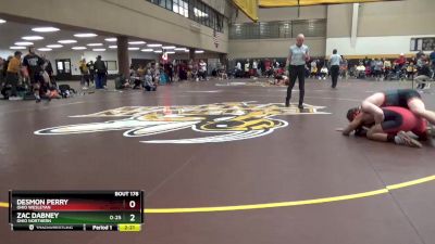 184 lbs Quarterfinal - Desmon Perry, Ohio Wesleyan vs Zac Dabney, Ohio Northern