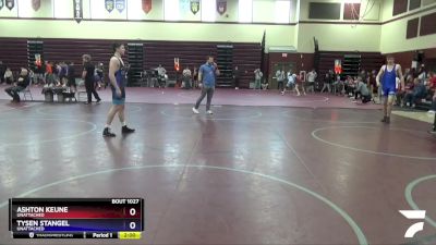 16U-7 lbs Round 1 - Ashton Keune, Unattached vs Tysen Stangel, Unattached