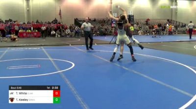 125 lbs C Of 8 #1 - Tyshawn White, Clarion vs Trey Keeley, Brown University