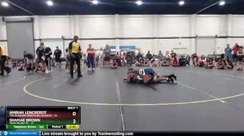 Round 1 (3 Team) - Shamar Brown, Team Palmetto vs Amirah Lencrerot, The Glasgow Wrestling Academy