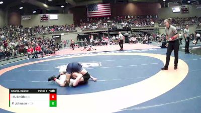 Champ. Round 1 - Keaton Smith, Bear River vs Porter Johnson, Mountain Crest