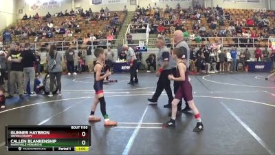 70 lbs Cons. Round 3 - Callen Blankenship, Marysville Monarchs vs Gunner Haybron, Vinton County