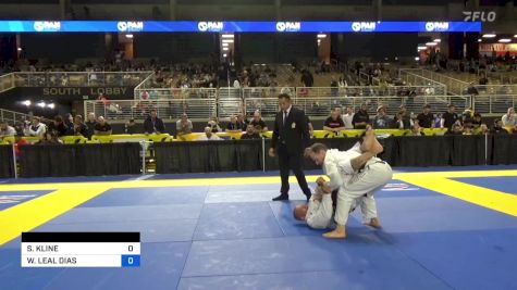 SEAN KLINE vs WELLINGTON LEAL DIAS 2024 Pan Jiu Jitsu IBJJF Championship