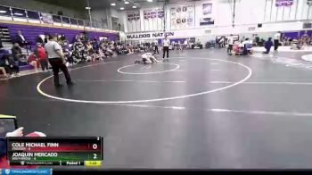 138 lbs Round 1 (4 Team) - Joaquin Mercado, Southridge vs Cole Michael Finn, Prosser
