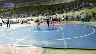 118 lbs Round Of 16 - Larra Mullin, R.A.W. vs Haylie Miller, Harrah