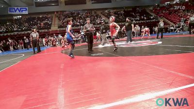 80 lbs Round Of 16 - Cooper Johnson, HURRICANE WRESTLING ACADEMY vs Judd Freeman, Dark Cloud Wrestling Club