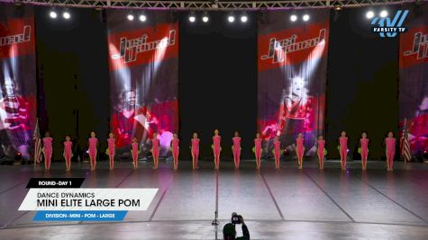 Dance Dynamics - Mini Elite Large Pom [2024 Mini - Pom - Large Day 1] 2024 Just Dance Houston Showdown
