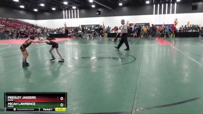 50 lbs Round 4 - Presley Jaggers, OLEN vs Micah Lawrence, MAHA