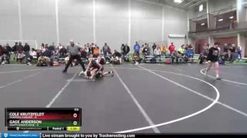 113 lbs Round 3 (4 Team) - Gage Anderson, South Dakota Rage vs Cole Krutzfeldt, Montana Maroon