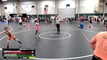 72-80 lbs Cons. Semi - Emerson Callaway, 2TG vs Katana Gilley, Beloit Wrestling Club