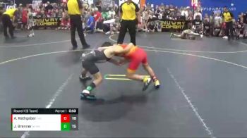60 lbs Round 1 (6 Team) - Jett Brenner, No Escape Wrestling Academy vs Anden Rathgeber, East Kansas Eagles