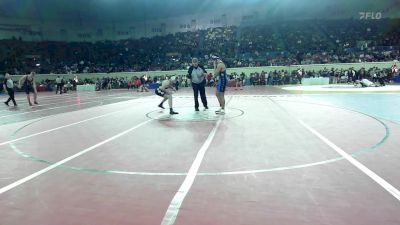 175 lbs Round Of 128 - Mauricio Valles, Hennessey Eagles Jr High vs Aiven Robbins, Catoosa Wrestling