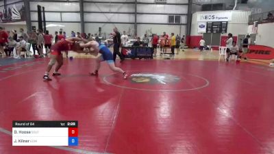 92 kg Round Of 64 - Dontae Hoose, Southern Tier Wrestling Club vs Jack Kilner, Edinboro Regional Training Center