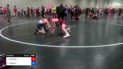 138 lbs Semifinal - Jayce Paridon, Florida vs Colin Kacena, Spartan RTC FL