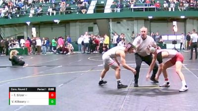 125 lbs Cons. Round 2 - Trevor Silzer, Northern Illinois vs Vinny Kilkeary, Ohio State