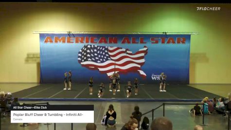 Poplar Bluff Cheer & Tumbling - Infiniti All-Stars - Comets [2022 All Star Cheer--Elite Club] 2022 American All Star Nationals