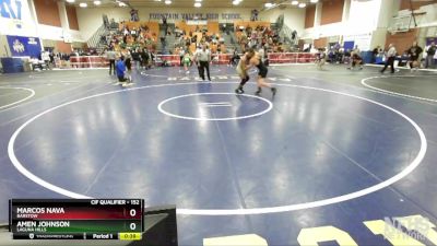 152 lbs Cons. Round 5 - Amen Johnson, Laguna Hills vs Marcos Nava, Barstow