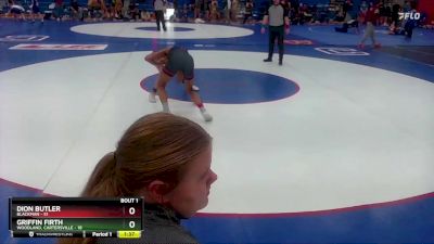 126 lbs Semis (4 Team) - Dion Butler, Blackman vs Griffin Firth, Woodland, Cartersville