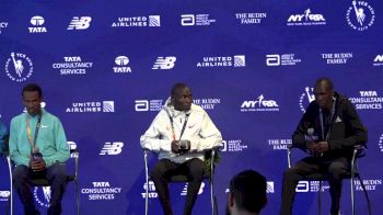 NYC Marathon Men's Podium Press Conference