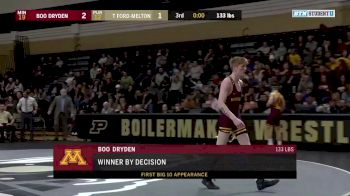 141 lbs Mitch McKee, Minnesota vs Parker Filius, Purdue