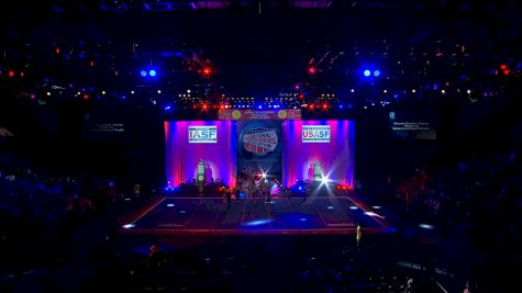 University Cheer Force - Firestorm [2022 L6 Senior Open Small Coed Semis] 2022 The Cheerleading Worlds