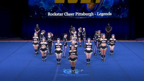 Rockstar Cheer Pittsburgh - Legends [2021 L6 International Open Coed Non Tumbling Semis] 2021 The Cheerleading Worlds