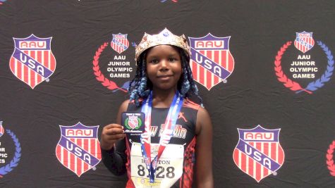 Jordyn Hampton Wins Turbo Javelin For 9-Year-Old Division