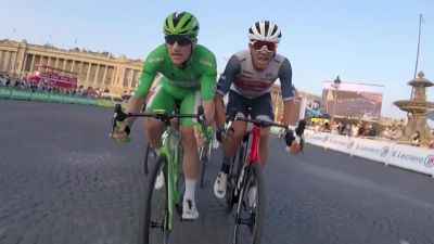 On-Board: Michael Mørkøv Leads Out Sam Bennett In Champs-Élysées Sprint Finish