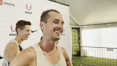 Andy Bayer After 3k Steeplechase 1st Round